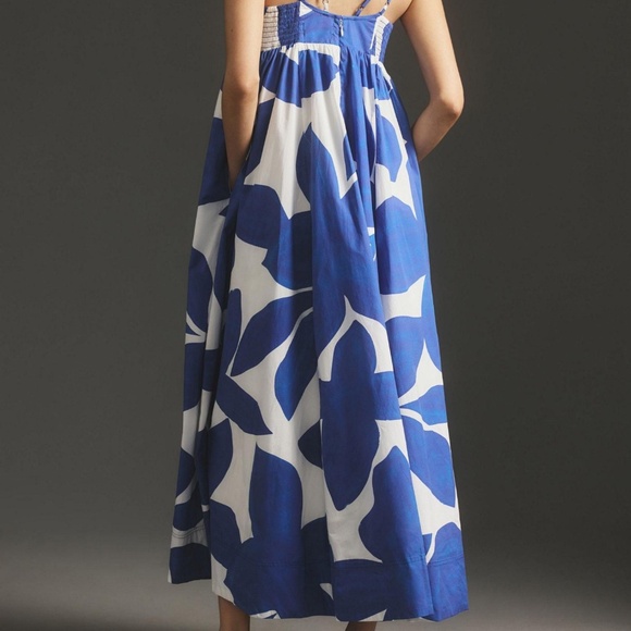 NWT | Anthropologie Sleeveless Babydoll Midi Dress | sz M - Picture 4 of 8